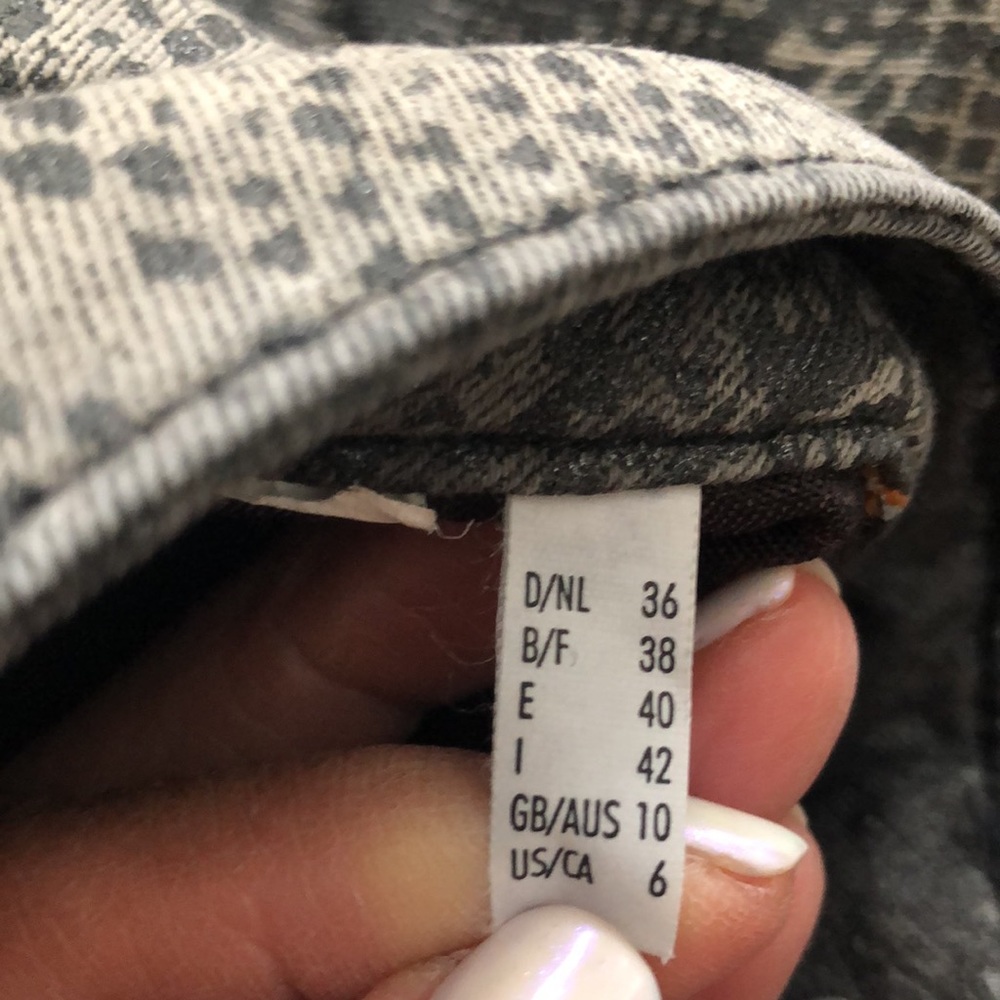Mid rise Steilmann python jeans - Picture 4 of 7